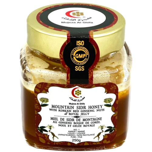 http://atiyasfreshfarm.com/public/storage/photos/1/Mujeza Korean Ginseng Sidr Honey (250g).jpg